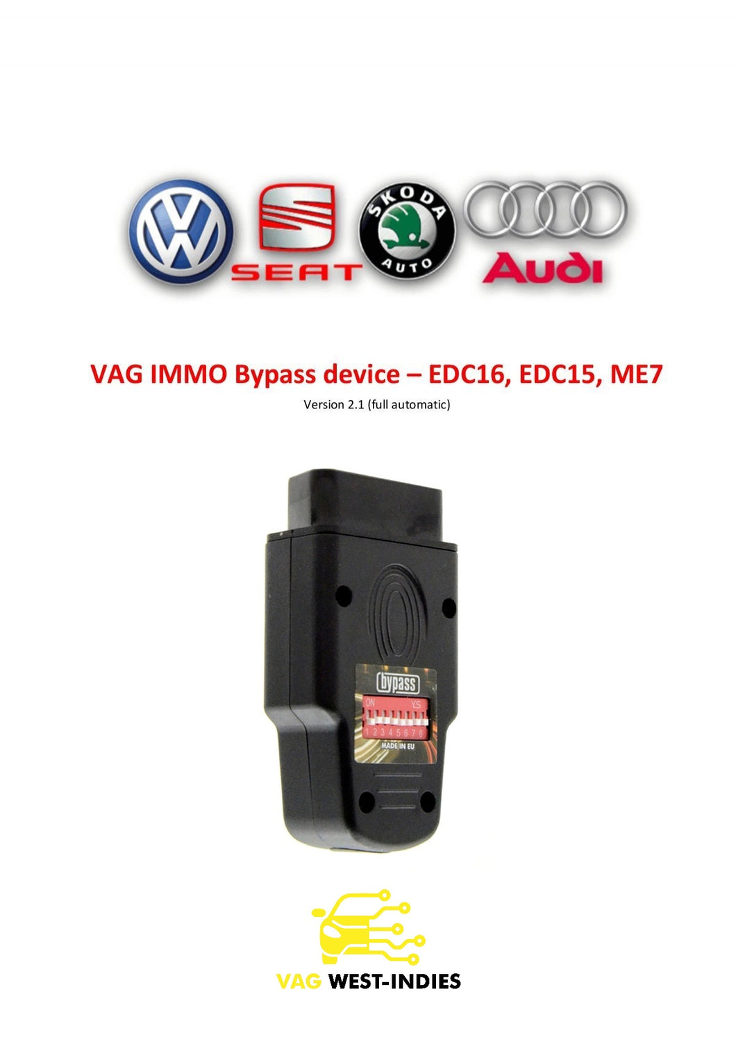 VAG BY PASS IMMO
